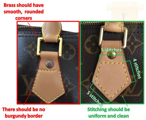 how can you tell a real louis vuitton purse|louis vuitton stitching.